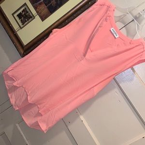 Sleeveless blouse PEACH